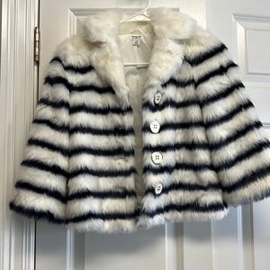 Juno Valentino by Janie and Jack Faux Fur Jacket